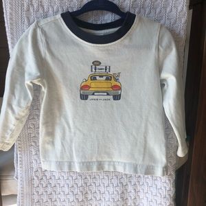 Janie and Jack long sleeve tee sz 12-18
